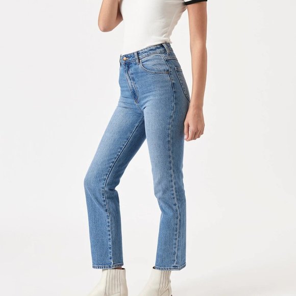 ROLLA'S Light Blue Flare & Wide Leg Jeans - Picture 6 of 9